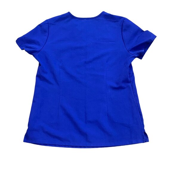 COPY - FIGS Scrubs Set Catarina Top Livingston Basic Pants Galaxy Blue Small - Picture 3 of 11